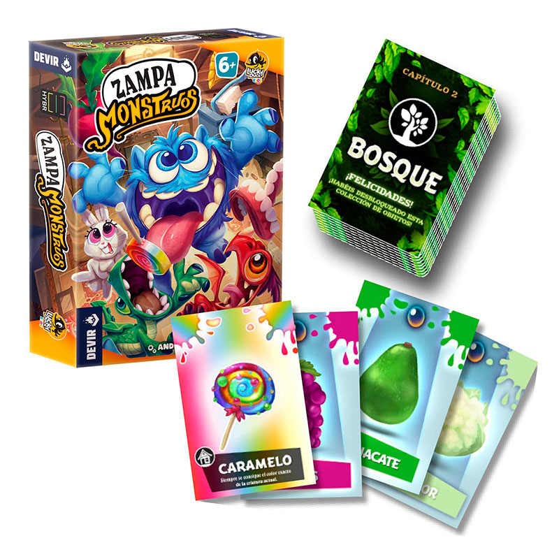 juegos de mesa zampa monstruos